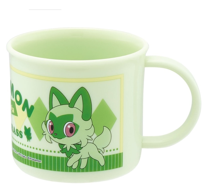 (Pre-Order) Skater Antibacterial Dishwasher-Safe Plastic Cup, 200ml, Pokémon Meowth