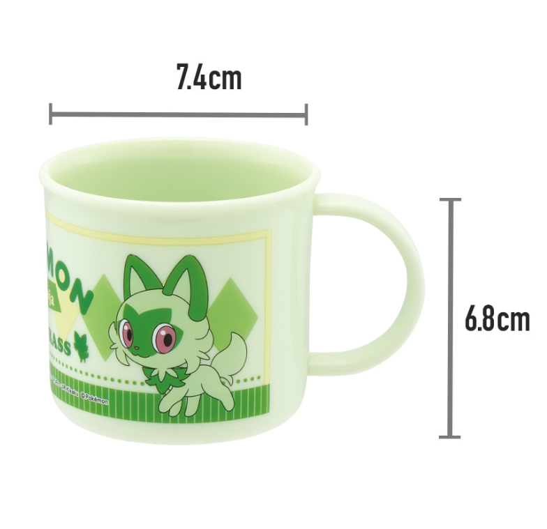 (Pre-Order) Skater Antibacterial Dishwasher-Safe Plastic Cup, 200ml, Pokémon Meowth