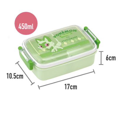 (Pre-Order) Skater Antibacterial 1 Tier/450ml Pokémon Meowth