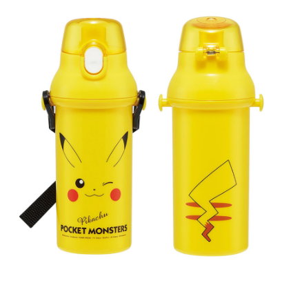 (Pre-Order) Skater Children's Direct Drinking Plastic Water Bottle, 480ml, Pikachu Face 23