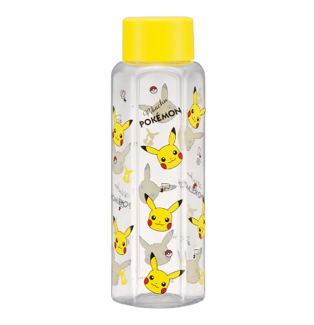 (Pre-Order) Skater Hexagonal Plastic Mug Water Bottle, 350ml Pokémon, Pikachu