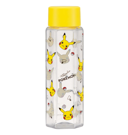 (Pre-Order) Skater Hexagonal Plastic Mug Water Bottle, 250ml Pokemon, Pikachu