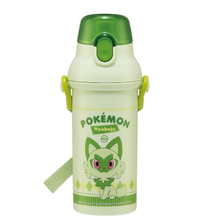 (Pre-Order) Skater Plastic Water Bottle, 480ml, Pokémon Meowth