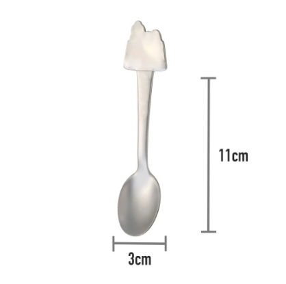 (Pre-Order) Skater Kids' Stainless Steel Die-Cut Skater Spoon