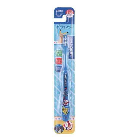 (Pre-Order) Skater Toothbrush for Elementary School Students Ages 6-12, Pokémon