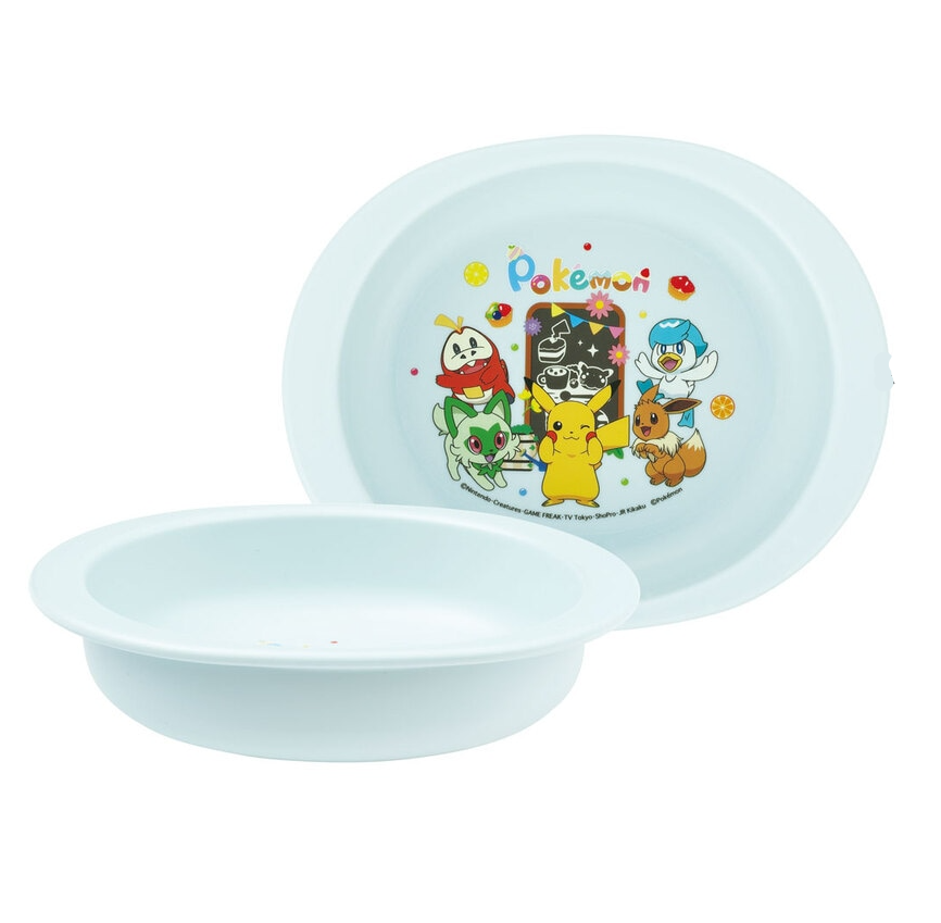 (Pre-Order) Skater Kids' plates, small plates, dishwasher safe Pokémon Pikachu