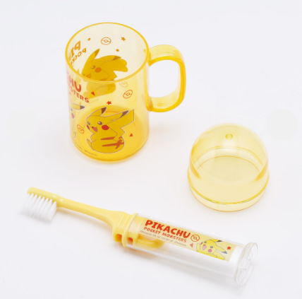 (Pre-Order) Skater Portable toothbrush travel set for kids Pokémon Pikachu