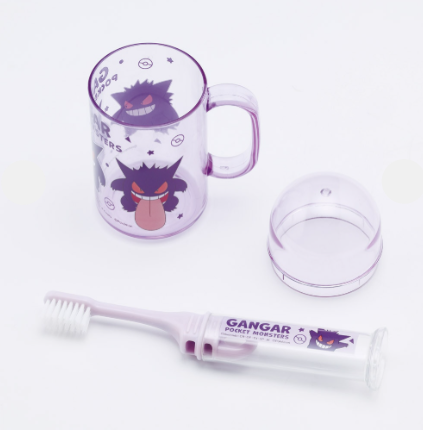 (Pre-Order) Skater Portable toothbrush travel set for kids Pokémon Gengar