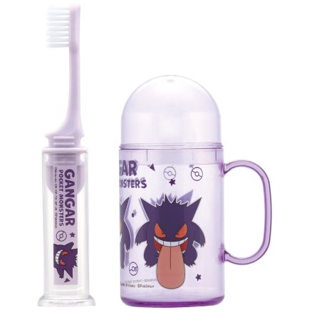 (Pre-Order) Skater Portable toothbrush travel set for kids Pokémon Gengar