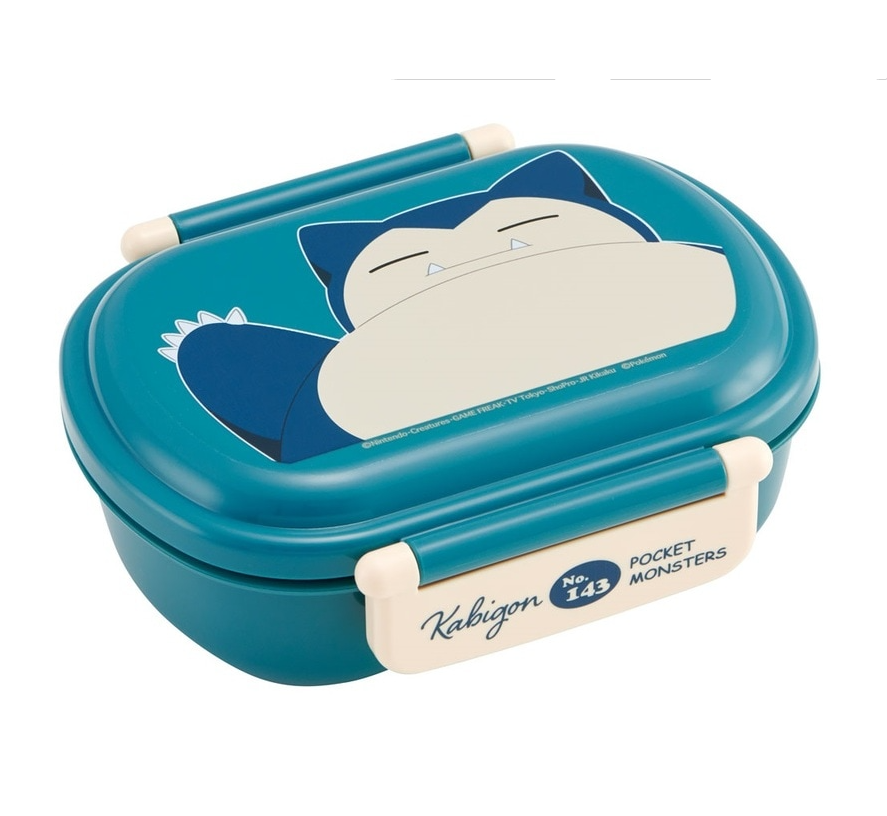 (Pre-Order) Skater Antibacterial Soft-Lid Tight Lunch Box, 1 Tier/360ml, Snorlax