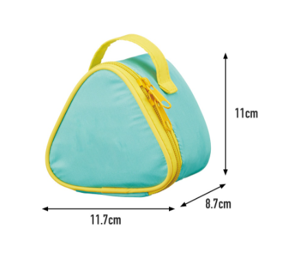 (Pre-Order) Skater Insulated rice ball case, fits 2 rice balls Pokémon, Pikachu