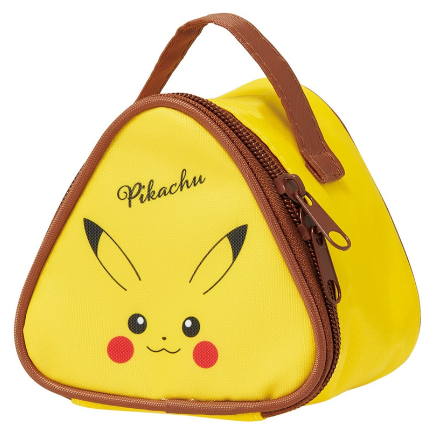 (Pre-Order) Skater Insulated rice ball case, fits 2 rice balls Pokémon, Pikachu