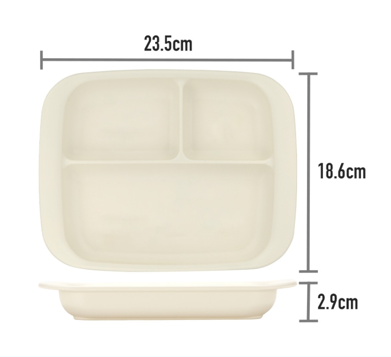 (Pre-Order) Skater Kids' plates with dividers Pokémon and Pikachu