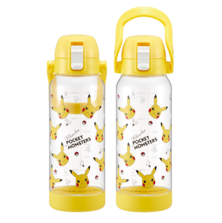 (Pre-Order) Skater Drink Marker Bottle, 1000ml Pokémon Pikachu Face