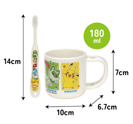 (Pre-Order) Skater Skater KTB5 Skater Pokémon 2024 Pikachu Toothbrush Cup