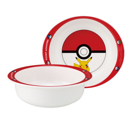 (Pre-Order) Skater Lightweight and durable melamine bowls Pokémon and Pikachu