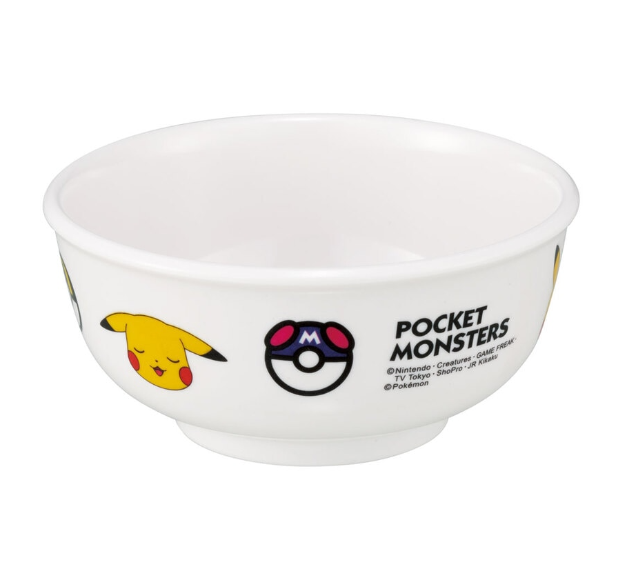 (Pre-Order) Skater Lightweight melamine bowl for children Pokémon and Pikachu