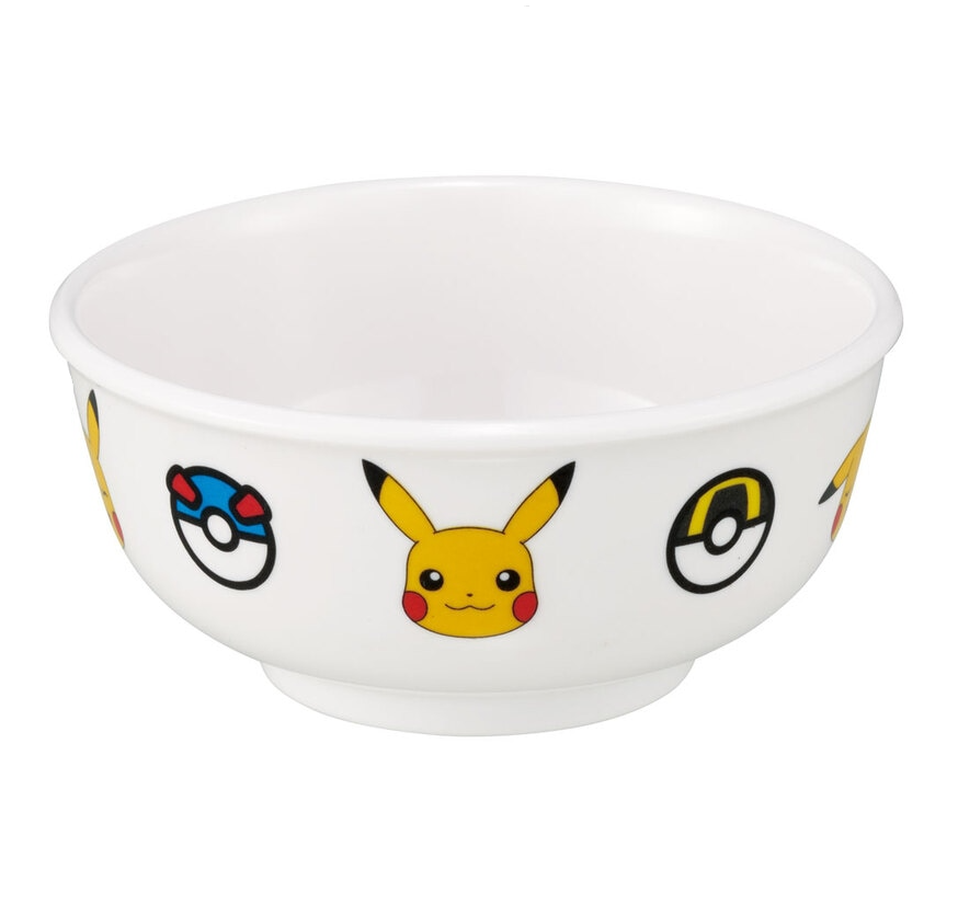 (Pre-Order) Skater Lightweight melamine bowl for children Pokémon and Pikachu