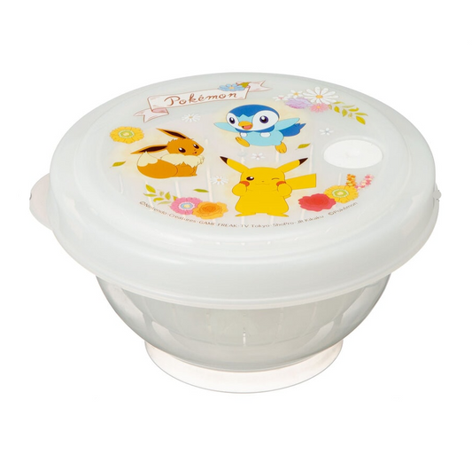 (Pre-Order) Skater Rice Bowl-Shaped Thin-Walled Rice Storage Container