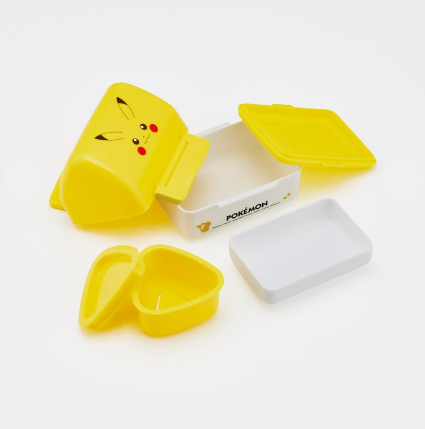 (Pre-Order) Antibacterial Rice Ball Lunch Box, 240ml, Perfect for Lunch at Home  Pikachu