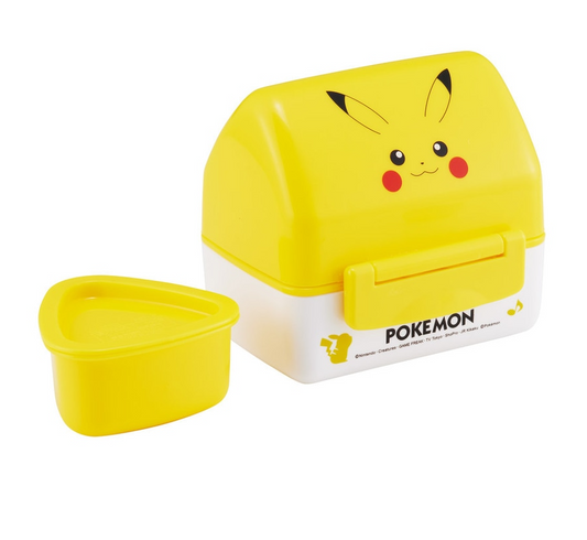 (Pre-Order) Antibacterial Rice Ball Lunch Box, 240ml, Perfect for Lunch at Home  Pikachu