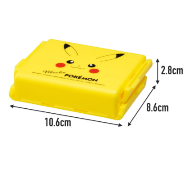 (Pre-Order) Skater Antibacterial Folding Rice Ball Case for Kids Pokémon Pikachu