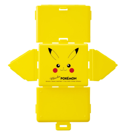(Pre-Order) Skater Antibacterial Folding Rice Ball Case for Kids Pokémon Pikachu