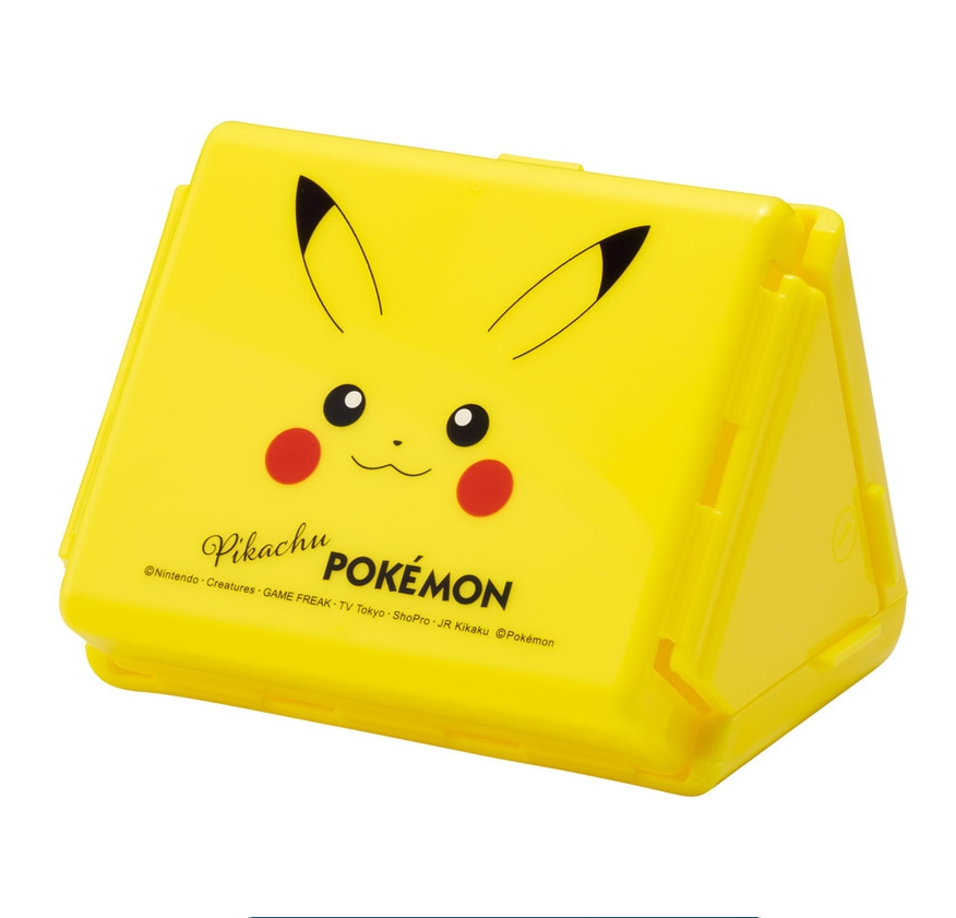 (Pre-Order) Skater Antibacterial Folding Rice Ball Case for Kids Pokémon Pikachu