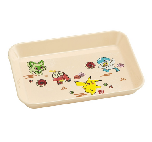 (Pre-Order) Melamine Dish Tray, Large, Plate Pokemon, Pikachu