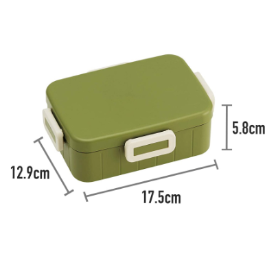 (Pre-Order) Skater Antibacterial 4-Point Lock Lunch Box, 1 Tier, 650ml
