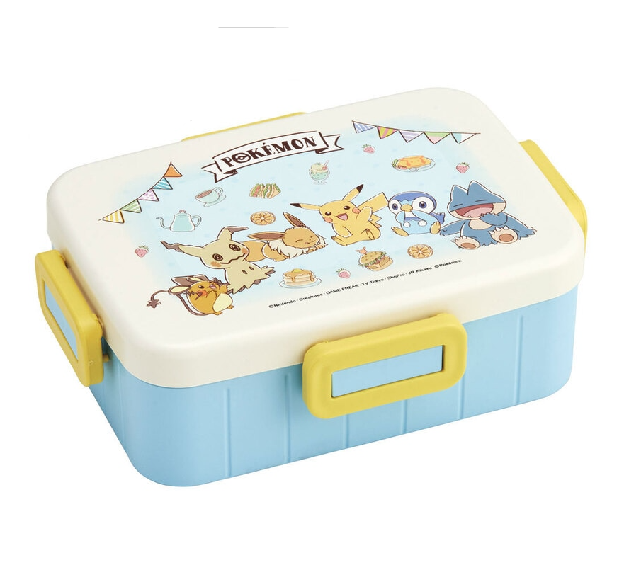 (Pre-Order) Skater Antibacterial 4-Point Lock Lunch Box, 1 Tier, 650ml