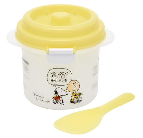 (Pre-Order) Skater Microwave Cookware, 1-Cup Rice Cooker Snoopy