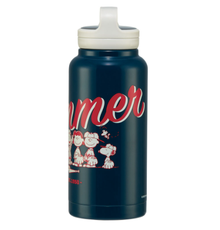 (Pre-Order) Skater Screw-handle mug bottle 1000ml Snoopy