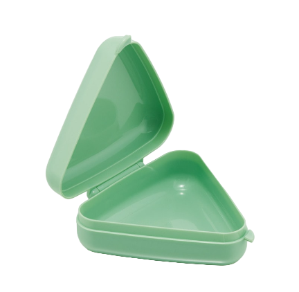 (Pre-Order) Skater Antibacterial triangular rice ball case for bento Snoopy