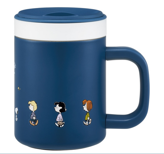 (Pre-Order) Skater Snoopy Peanuts stainless steel mug with inner cup