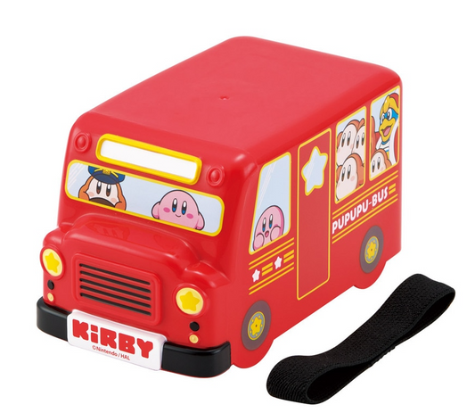 (Pre-Order) Skater Bento box bus type lunch box 2-tier children's kindergarten nursery school elementary school Kirby Nintendo boy