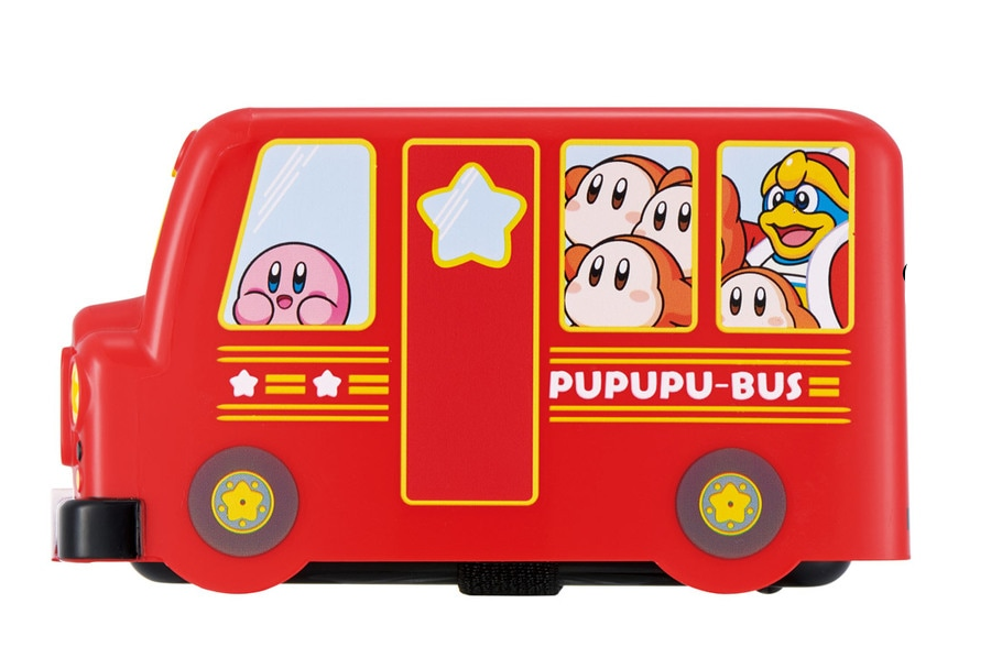 (Pre-Order) Skater Bento box bus type lunch box 2-tier children's kindergarten nursery school elementary school Kirby Nintendo boy