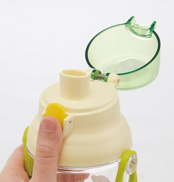 (Pre-Order) Skater Dishwasher Safe Plastic Clear Bottle 480ml Kirby Picnic