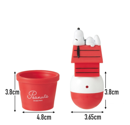 (Pre-Order) Snoopy Peanuts Salt Case with Mascot, Tabletop Condiment Case