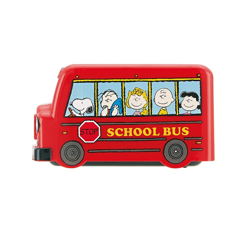 (Pre-Order) Skater Snoopy Bus-Shaped Lunch Box