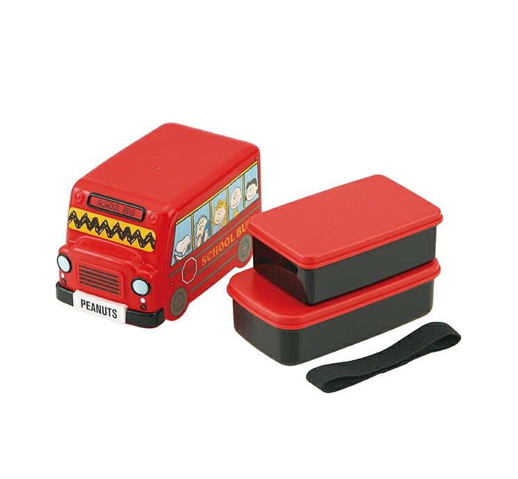 (Pre-Order) Skater Snoopy Bus-Shaped Lunch Box