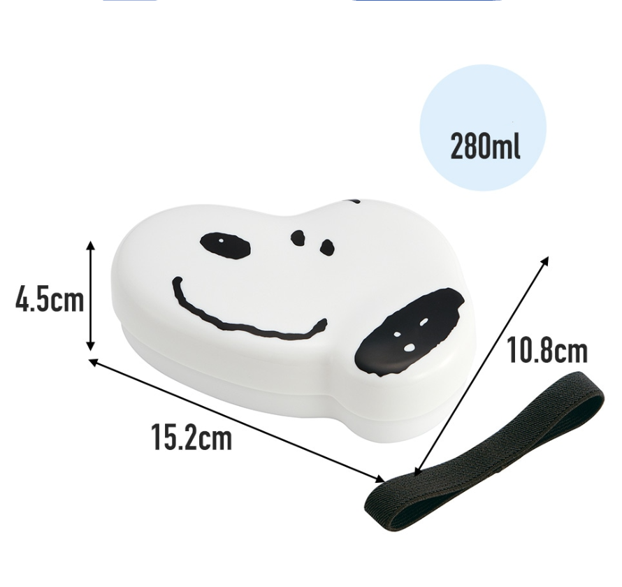 (Pre-Order) Skater Die-cut Lunch Box Snoopy