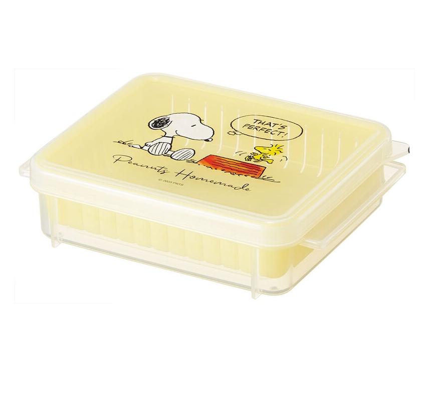 (Pre-Order) Skater Snoopy Storage Container with Strainer, Small, 260ml