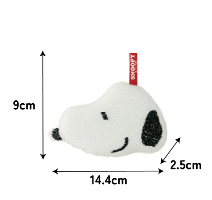 (Pre-Order) Skater Skater Sparkle Sponge cleaning, antibacterial Snoopy