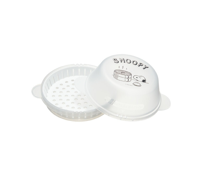 (Pre-Order) Skater Steamed Bun Case with Colander [1 piece]  SNOOPY