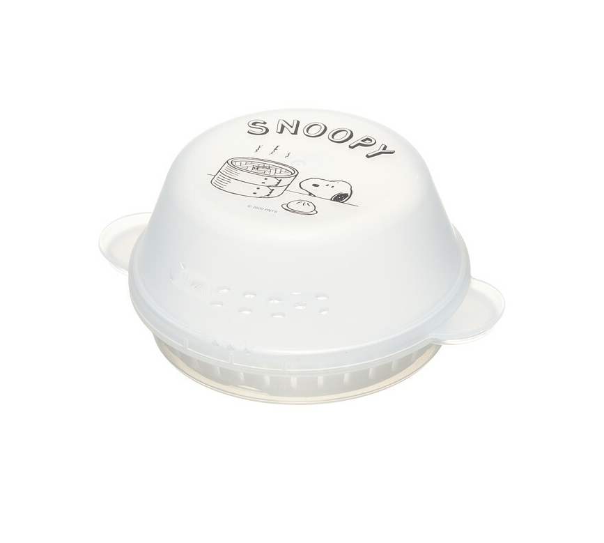 (Pre-Order) Skater Steamed Bun Case with Colander [1 piece]  SNOOPY