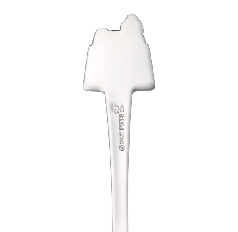 (Pre-Order) Skater Kids' Character Stainless Steel Die-Cut Fork Snoopy