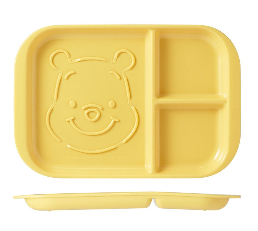 (Pre-Order) Skater Morning Plate with Dividers, Perfect for Bread Winnie the Pooh