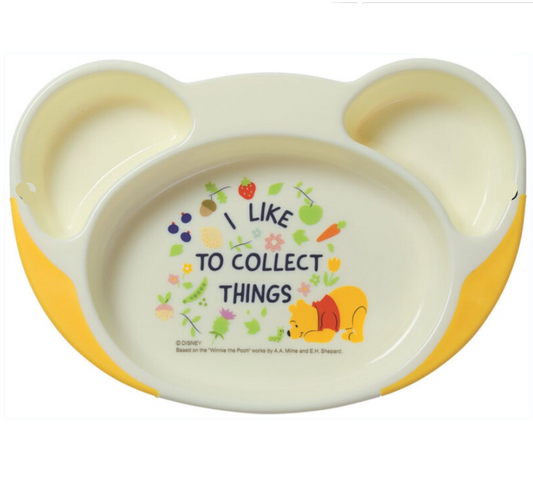 (Pre-Order) Skater POOH-LOVE TO GROW Easy-Scoop Lunch Plate