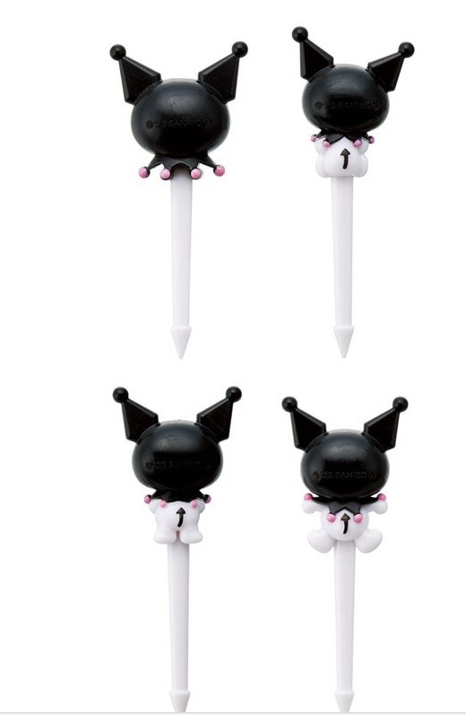 Lunch Pick 4 Packs Lunch Pick Lunch Box Pick Skewer Bento Decoration Character Kuromi